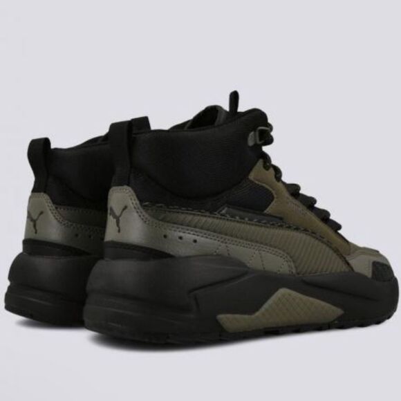 Puma X-Ray 2 Square Mid Winter Sneaker Boot Sz 11 Green / Black - Picture 4 of 15